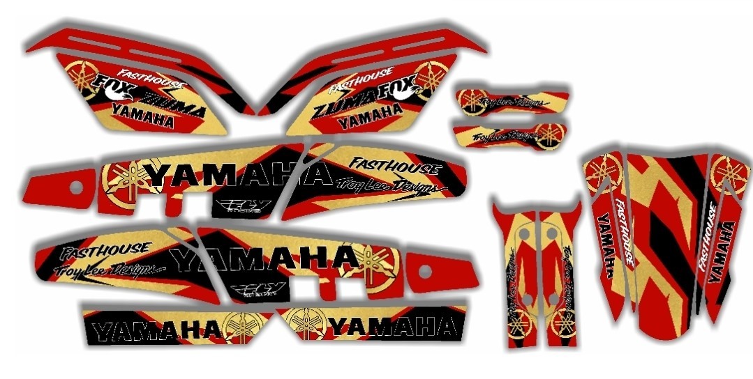 Yamaha Zuma Bws 125 150 Graphic Kit 2022- 2024 | eBay