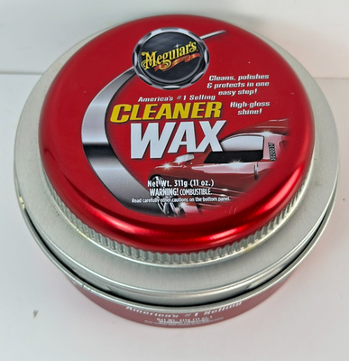 #ad Meguiars Cleaner Wax 11oz Car Polish High Gloss Shine Paste $9.95