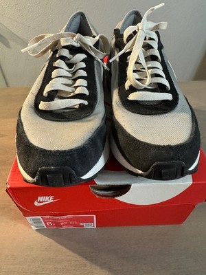 Nike Waffle One Shoes Youth 6Y Gray White DC0481-010