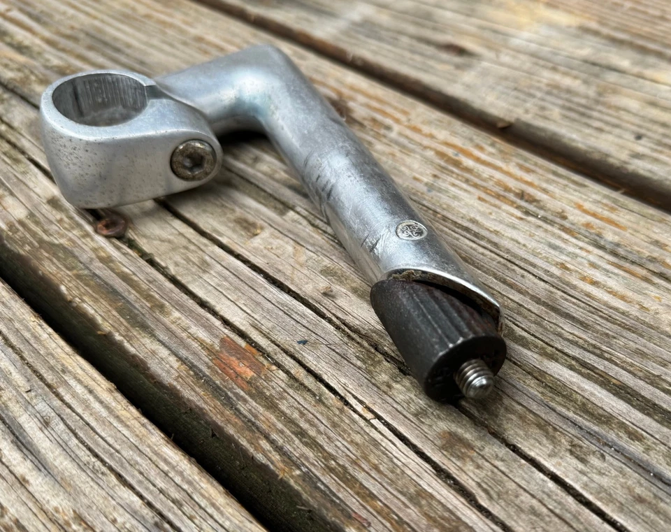 Vintage Custom SR Sakae Road Bike Stem Steerer Japan 22.2mm 25.4mm Bianchi - Image 3 of 4