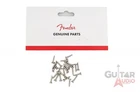 Genuine Fender CHROME Guitar Pickguard Mounting Screws - Package of 24
