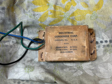AR ACOUSTIC RESEARCH 2A  INDUSTRIAL CONDENSER CORP. .. XOVER cap.. 6uf and 4uf