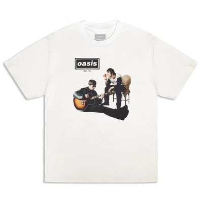 Oasis Cigarettes & Alcohol Oversized Heavyweight Boxy Fit T Shirt - Bild 1 von 3