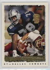 1995 Topps Carolina Panthers Inaugural Season Leon Lett #103 1h6