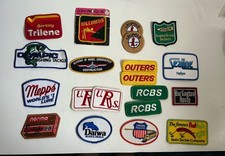 Vintage & Modern Patch Lot of 20 Fishing Hunting/shooting Railroad Other Read