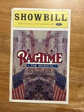 RAGTIME March 1998 Broadway ORIGINAL CAST Playbill! LEA MICHELE Audra McDonald+!