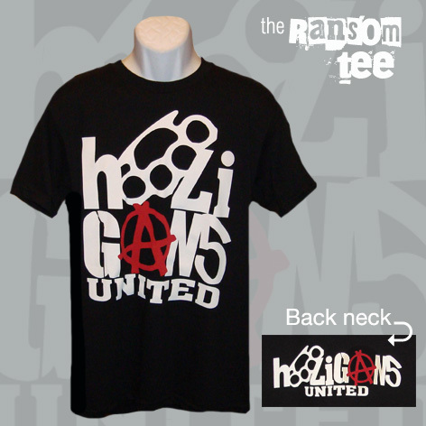 CAMISETA HOOLIGANS UNITED RANSOM/Camiseta deportiva de fútbol/fútbol/MMA UFC Inglaterra Reino Unido H.utd - Imagen 4 de 12