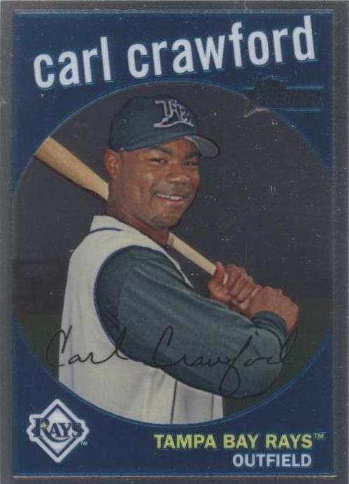2008 Topps Heritage - Carl Crawford #C137 - 1 of 1