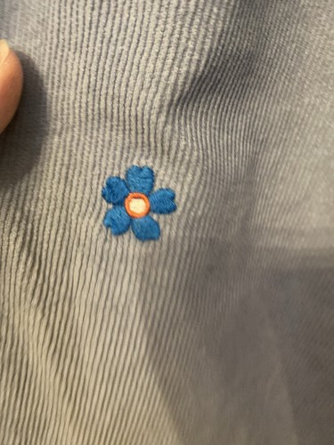 DUCKEGG BLUE MINI BODEN LINED CORDUROY WINTER TROUSERS -GIRLS AGE 12 YEARS - Picture 12 of 21