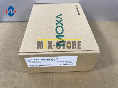 1PCS new MOXA EDS-208A-MM-SC 2 Optical 6 Electric Ethernet Switch