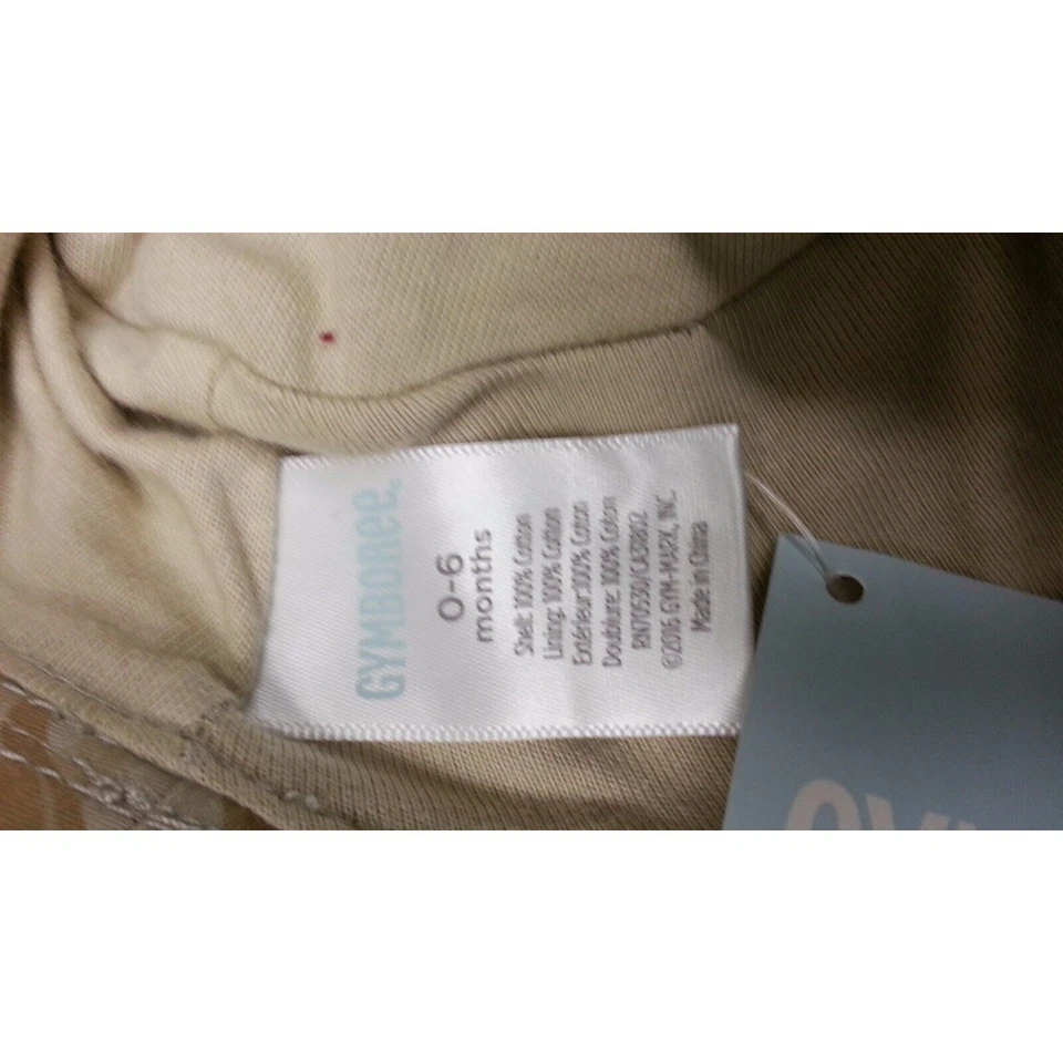 Новый с Ярлыками Gymboree камуфляж лист ведро пляж сафари шляпа крышка хлопок 0-6 месяцев подбородок ремень - Изображение 3 из 4