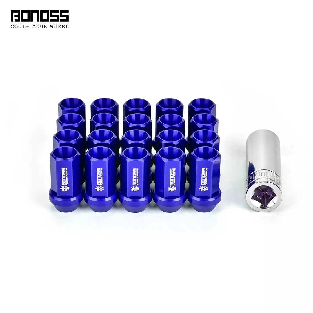 Blue on sale wheel nuts
