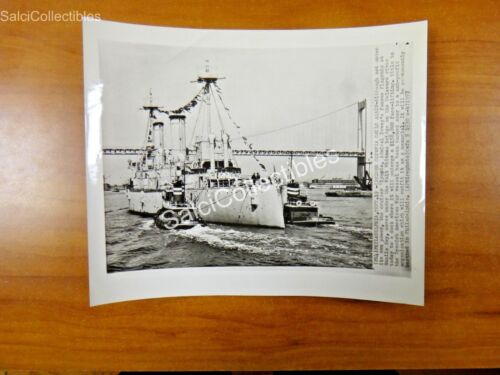 Photo officielle marine historique 1921 protecteur navire de croisière 8x10 C-6 USS Olympia - Photo 1/3