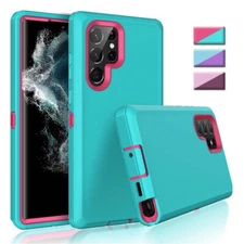 For Samsung Galaxy S22 / S22 Plus S22 Ultra Phone Case Cover + Screen Protector