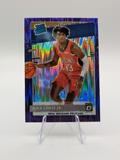Kira Lewis Jr. 2020-21 Donruss Optic Rated Rookie RC Purple Shock #163 Pelicans
