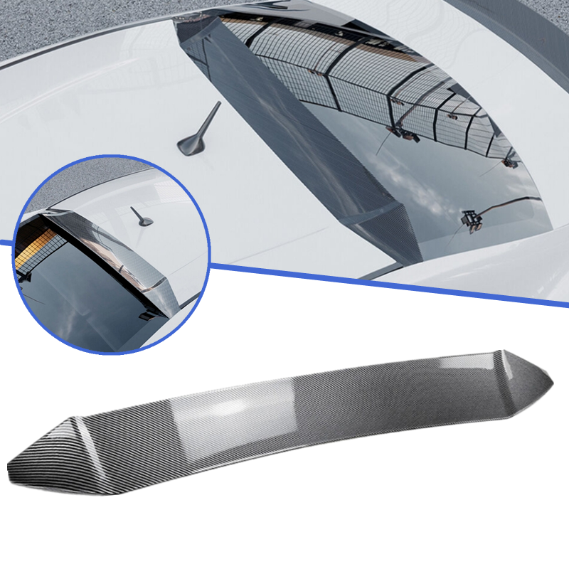 For BRZ Toyota GT86 FR-S 13-20 Carbon Rear Windshield Window Visor Roof  Spoiler
