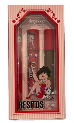 Betty Boop Beauty Creations Lip Set Limited Edition LIP OIL & PH JELLY LIPSTICK