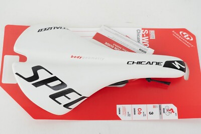 NOS SPECIALIZED S-WORKS CHICANE WHITE VINTAGE SADDLE SEAT RACING