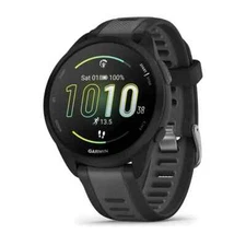 Garmin Forerunner 165 Slate AMOLED GPS Running Watch 010-02863-20