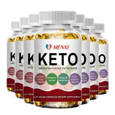 Cápsulas adelgazantes Keto 2000 mg vinagre de sidra de manzana ACV pérdida de peso 120 cápsulas