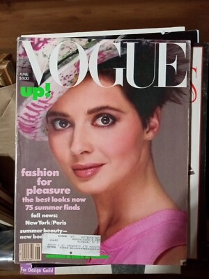 Vogue Magazine June 1984 US edition- Isabella Rossellini