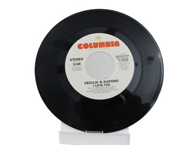 45 RECORD - CECILIO & KAPONO - I LOVE YOU