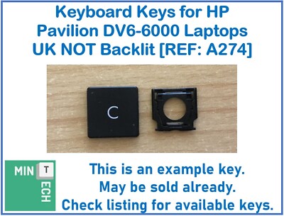 Tastatur Ersatz Tasten für HP Pavilion DV6-6000 Laptops UK Layout NICHT Hintergrundbeleuchtung