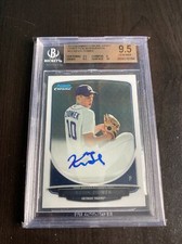 Kevin Ziomek 2013 AUTOGRAPH CARD BOWMAN CHROME BECKETT 9.5 GEM MINT GOLD T11-32