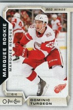 #546 Dominic Turgeon Marquee Rookie Detroit Red Wings 2018-19 O-Pee-Chee Hockey 