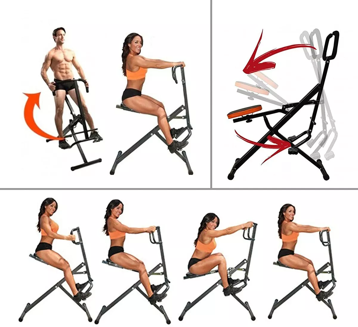 TOTAL BODY FITNESS POWER CRUNCH FITNESS PRO RUOTA ADDOMINALI CORDA DA SALTO
