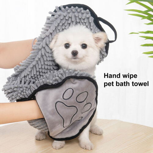 Super Absorbent Dog Towel Pet Bath Cat Quick-drying Wear-resistant