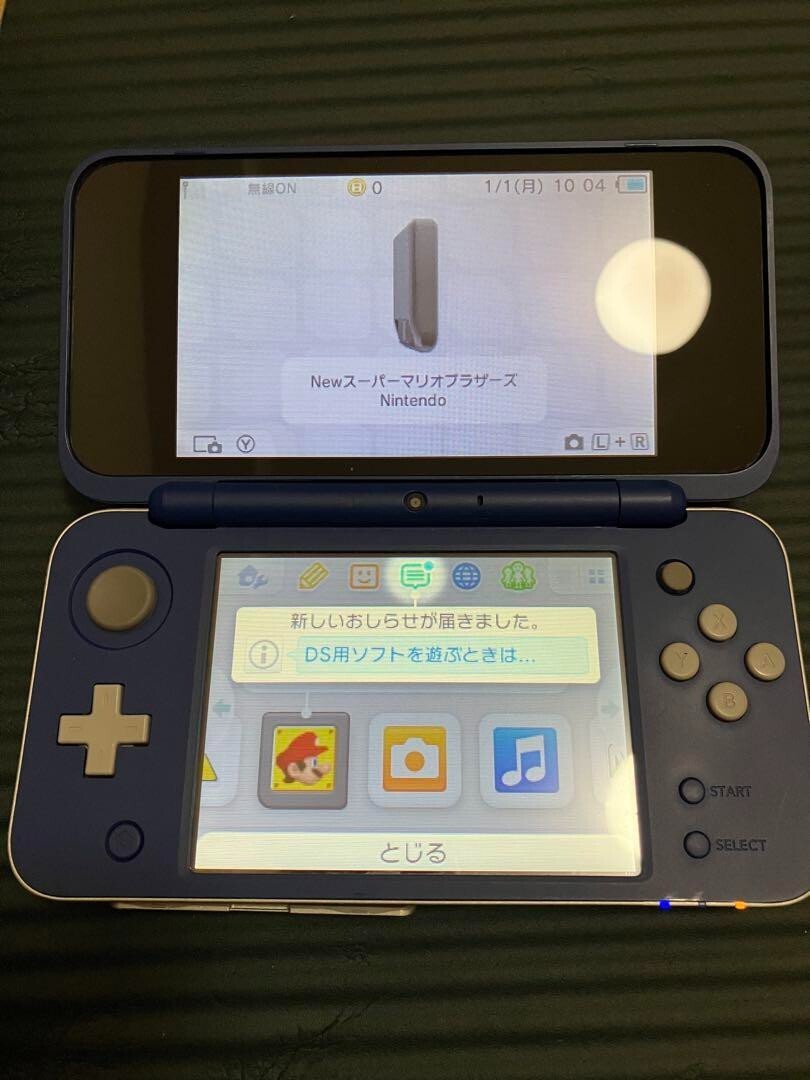 任天堂DSLL LG2660 Plz Read Item Condi Nintendo DSi DS Black Console