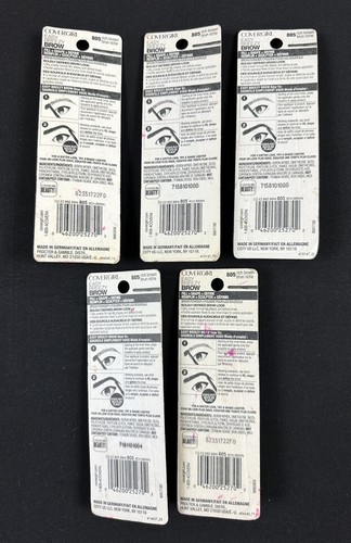 5x COVERGIRL Easy Breezy Brow Fill +Shape +Define Eyebrow Powder 805 Rich Brown - Picture 2 of 2