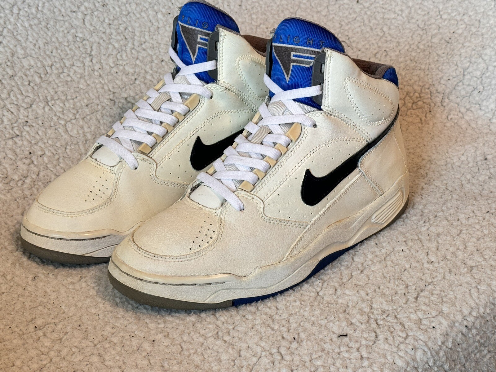 Nike Air Ultra Flight high 1992 OG  RARE VINTAGE  WEARABLE Size 10 RestoMod image 3