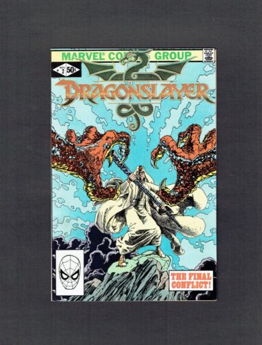 Dragonslayer #2 Marvel Comics 1981 adaptación oficial de la película en muy buen estado/nuevo en m - Imagen 1 de 2