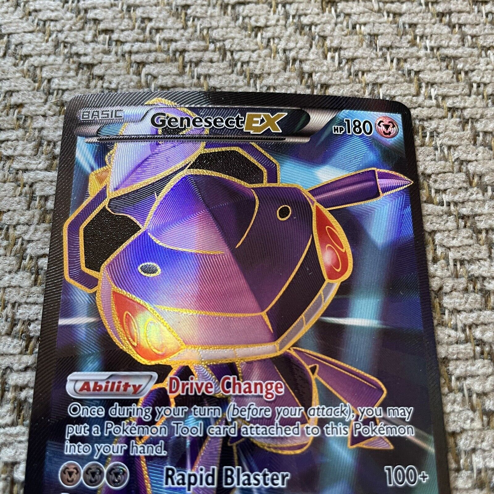 M Genesect EX pokemon card