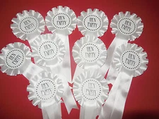 Hen Party  Rosettes (pack size 1 to 25) (2025)