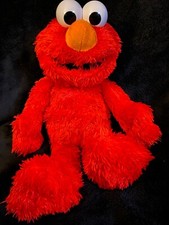 Tickle Me Elmo 2016 Giggles Shakes Talks Hasbro Sesame Street 14" Plush WORKS