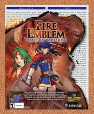 2004 Fire Emblem Path of Radiance GameCube Original Advert / Retro Promo v1