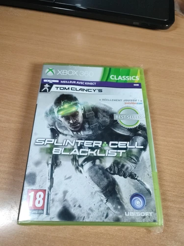 Tom Clancy's Splinter Cell Blacklis .  sur XBOX 360 - FR . NEUF SCELLÉ .