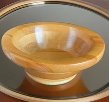 Wxfords Alaskan Birch Bowl 8.5" Handmade Wooden Bowl North Pole Alaska