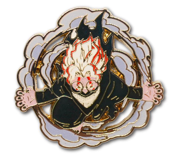 Dandadan Okarun Ken Takakura Turbo Granny Form Soft Enamel Pin