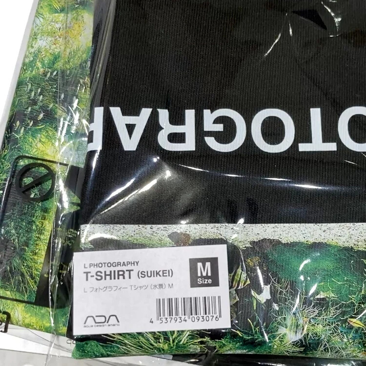 ADA Takashi Amano Photography Limited T-shirt Suikei Black Color
