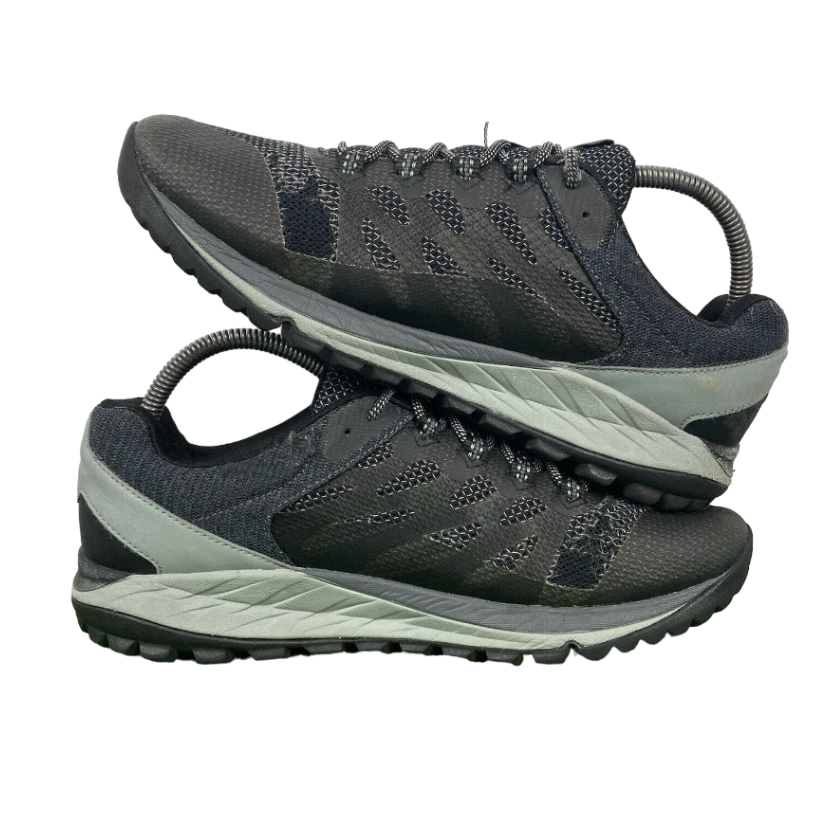 Scarpa Merrell Antora 2 donna nero grigio atletica trail running suola vibram taglia 10