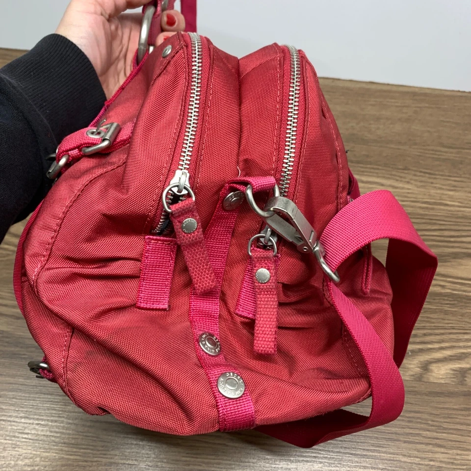 George Gina & Lucy Vintage Rosa Poliéster Nylon Cremallera Y2k Je Ny Sais Quoi Foto 3 de 4