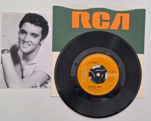 Elvis Presley 'Suspicious Minds' 1969 RCA Records Original UK 7" Single