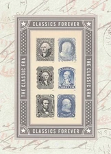 The Classic Era Pane of Six Current First Class Stamps Scott 5079