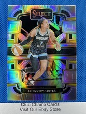 2024 #29 Chennedy Carter Panini WNBA Select Concourse Silver Prizm Sky