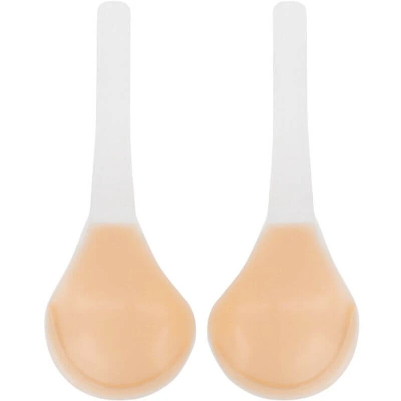 Undercover Glamour Inserti Per Reggiseno E Bikini In Silicone - Mini Filetti Di Pollo 7x11 Cm - Aumenta Busto - 2