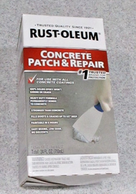 Rust-Oleum Concrete Patch and Repair 24 oz. Kit Epoxy Shield - Gray #301012